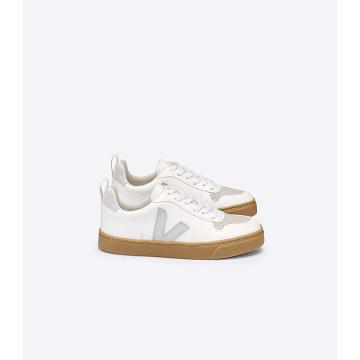 Αθλητικά Παπούτσια παιδικα Veja V-10 LACE CWL White/Beige | GR 851ZUT